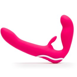Happy Rabbit Strapless Strap-On Pink rożowy silikonowy model 23cm USB Happy Rabbit