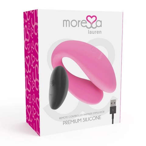 MORESA Lauren - Stymulator dla par zdalnie sterowany, silikonowy, IPX7 MORESSA