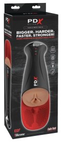 PDX Elite Fuck-O-Matic Pro XL Brązowy - Automatyczny System Masażu XL PDX