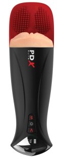 PDX Elite Fuck-O-Matic Pro XL Light - maszyna intymna XL z masażerem PDX