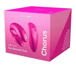 We-Vibe Chorus Cosmic Pink - zaawansowany model parowy, 10 trybow, rożowy We-Vibe