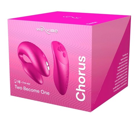 We-Vibe Chorus Cosmic Pink - zaawansowany model parowy, 10 trybow, rożowy We-Vibe