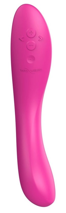 We-Vibe Rave 2 Fuchsia - Wibrator punktu G z aplikacją, ładowalny We-Vibe