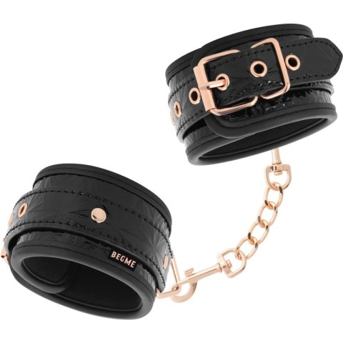 BEGME Premium Black Edition - Anatomiczne mankiety na kostki z neoprenem BEGME