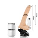 Basecock model przegubowy pilot 18,5 cm x 4 cm TPE z przyssawką BASECOCK