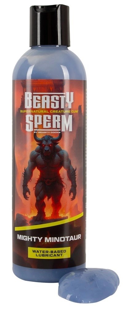 Beasty Cocks Sperm 250 ml - szary żel intymny na bazie wody Beasty Cocks