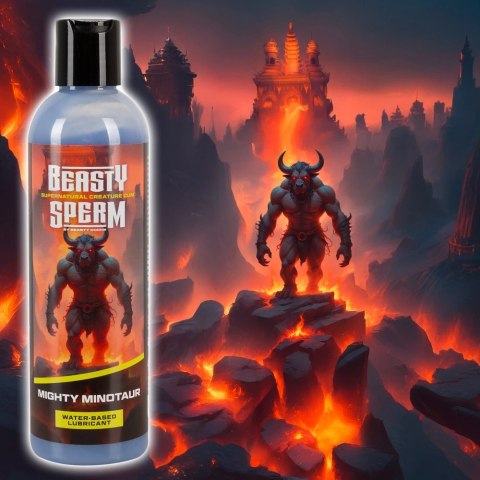 Beasty Cocks Sperm 250 ml - szary żel intymny na bazie wody Beasty Cocks