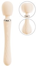Beau coeur Taviro Big Wand - wielofunkcyjny masażer 2w1, silikonowy, 31,7 cm Beau coeur