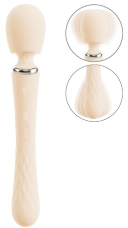 Beau coeur Taviro Big Wand - wielofunkcyjny masażer 2w1, silikonowy, 31,7 cm Beau coeur