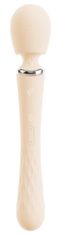 Beau coeur Taviro Big Wand - wielofunkcyjny masażer 2w1, silikonowy, 31,7 cm Beau coeur