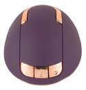Belou Rotating Vulva Ma - wielofunkcyjny masażer z 2 silnikami, USB, czarny Belou