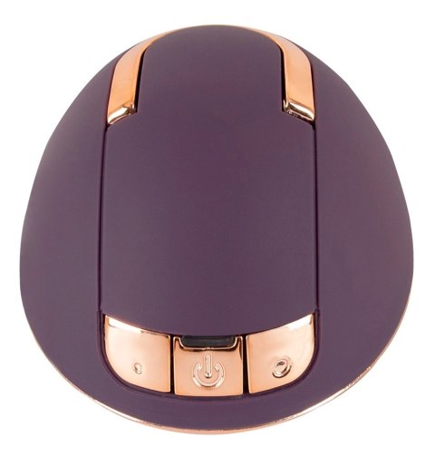 Belou Rotating Vulva Ma - wielofunkcyjny masażer z 2 silnikami, USB, czarny Belou