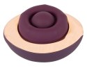 Belou Rotating Vulva Ma - wielofunkcyjny masażer z 2 silnikami, USB, czarny Belou
