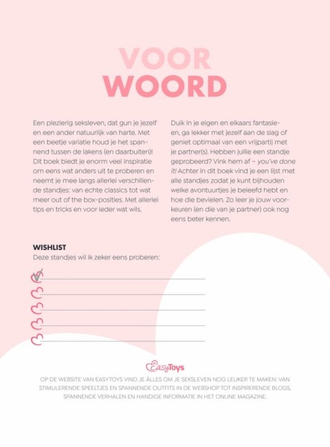 Boekenkast Kamasutra Bucketlist - Inspirująca książka pozycji, 192 strony Boekenkast