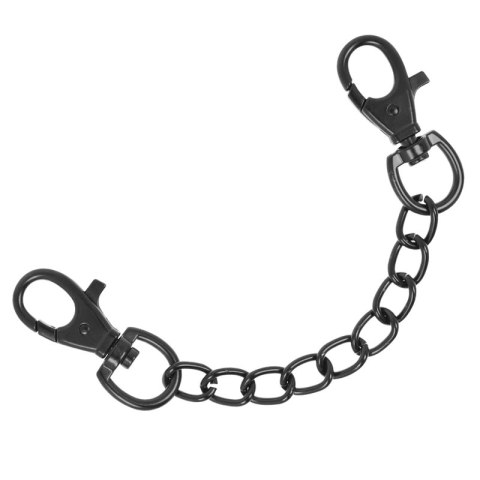 Fetish Submissive Origin kajdanki z wegańskiej skory neoprenowe czarne FETISH SUBMISSIVE