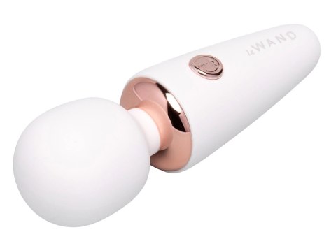 Le Wand Mini Microwand White - kompaktowy masażer, 7 trybow, USB Le Wand