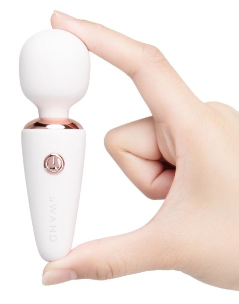 Le Wand Mini Microwand White - kompaktowy masażer, 7 trybow, USB Le Wand