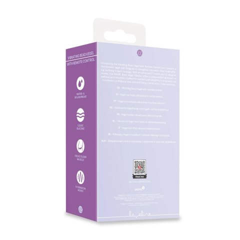 Loveline F1 Bead Kegel Duo z Pilotem Bezprzewodowym Lawenda Loveline by Shots