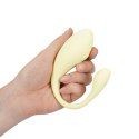 Loveline G-Spot Remote Control Vibe żołty - 10 trybow, model C-shape Loveline by Shots