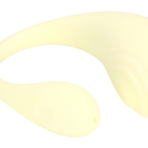 Loveline G-Spot Remote Control Vibe żołty - 10 trybow, model C-shape Loveline by Shots