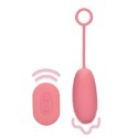 Loveline Ultra Soft Jajeczko z Pilotem Pink Arabesque - Zestaw Wibrujący Loveline by Shots