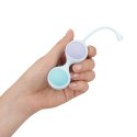 Loveline Zestaw Treningowy Kegel z Wibracją i 5 Wymiennymi Obciążnikami Fioletowy Loveline by Shots