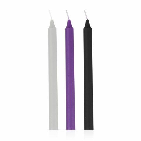 Sensual Zestaw Świec Do Masażu Ciała 3 szt. - delikatny wosk Easytoys