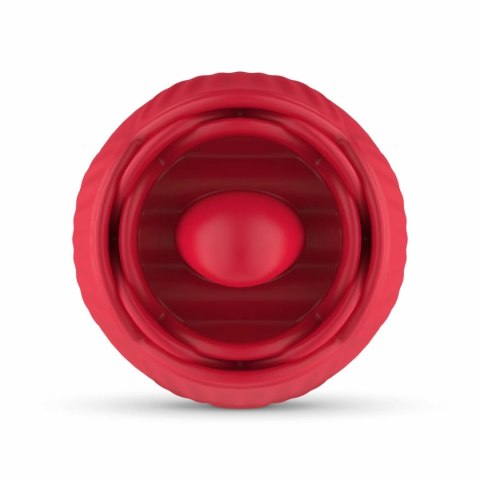 Teazers Rose Model - Wibrujący Symulator z Funkcją Licking, Czerwony Teazers