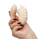 Unihorn C-Horse Coral Throb silikonowy masażer dwusilnikowy 15 cm rożowy Unihorn