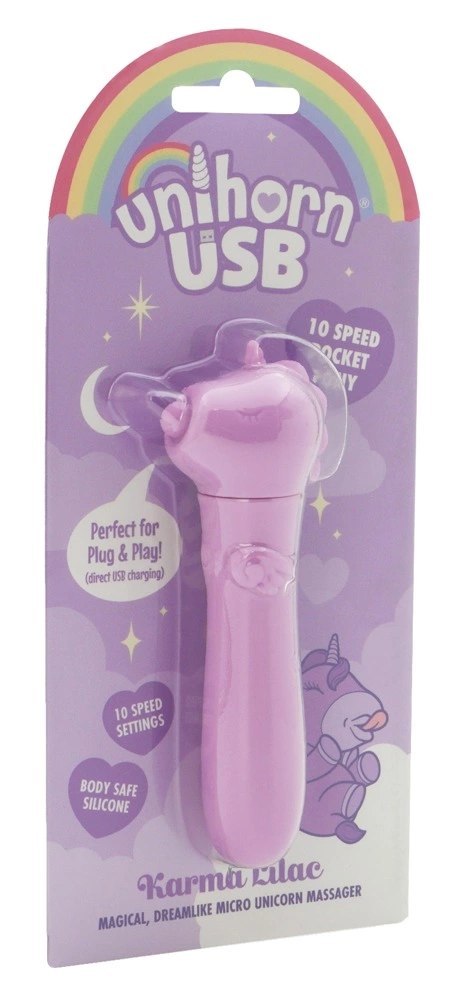 Unihorn Karma Lilac Mini - kompaktowy model z ładowaniem USB, fioletowy Unihorn
