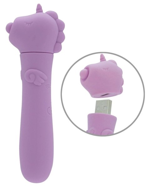 Unihorn Karma Lilac Mini - kompaktowy model z ładowaniem USB, fioletowy Unihorn