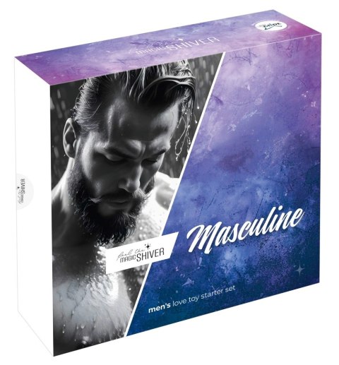 You2Toys Magic Shiver Masculine - kompaktowa maszyna intymna z miękką teksturą Magic Shiver