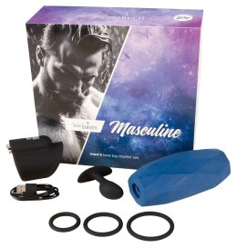 You2Toys Magic Shiver Masculine - kompaktowa maszyna intymna z miękką teksturą Magic Shiver