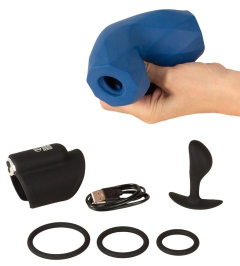 You2Toys Magic Shiver Masculine - kompaktowa maszyna intymna z miękką teksturą Magic Shiver