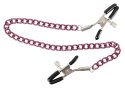 You2Toys łańcuszek do ciała z regulowanymi klipsami fioletowy 30 cm You2Toys