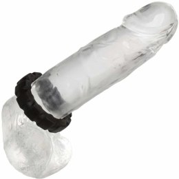 CalExotics Alpha Prolong Ring silikonowy czarny 2,5 cm wodoodporny CALEXOTICS