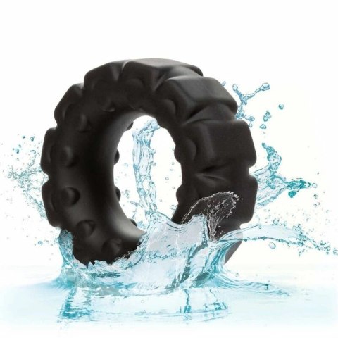 CalExotics Alpha Prolong Ring silikonowy czarny 2,5 cm wodoodporny CALEXOTICS