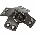 CalExotics Euphoria O-Ring nakładki na piersi czarne, metalowe detale CALEXOTICS