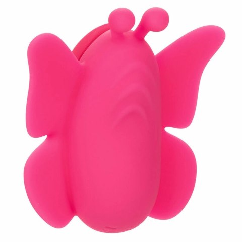 CalExotics Neon Vibes Flutter Vibe rożowy - kompaktowy stymulator z 10 trybami CALEXOTICS