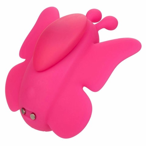 CalExotics Neon Vibes Flutter Vibe rożowy - kompaktowy stymulator z 10 trybami CALEXOTICS