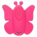 CalExotics Neon Vibes Flutter Vibe rożowy - kompaktowy stymulator z 10 trybami CALEXOTICS