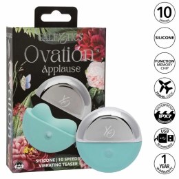 CalExotics Ovation Applause Aqua Green - stymulator z 10 trybami pracy CALEXOTICS