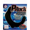 CalExotics P-Rock - silikonowy masażer stref intymnych 20 cm czarny CALEXOTICS