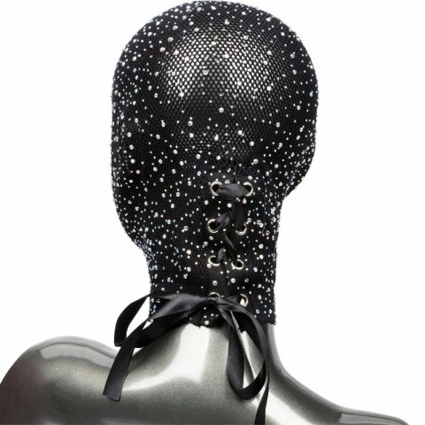 CalExotics Radiance maska kaptur z siateczką i kryształowymi detalami uniwersalna CALEXOTICS