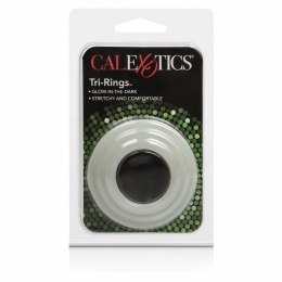 CalExotics Tri-Rings Zestaw 3 Pierścieni Silikonowych Świecących CALEXOTICS