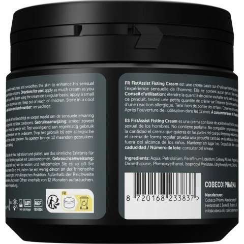 Cobeco Fist Assist krem nawilżający 500 ml - intensywny poślizg, formuła ochronna COBECO - FIST ASSIST