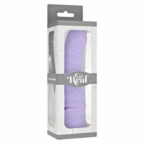 GET REAL Mini Classic G-Spot fioletowy - smukły model z wielostopniową wibracją GET REAL