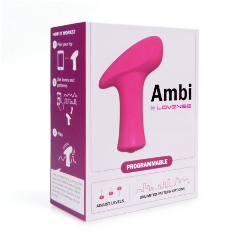 Lovense Ambi - kompaktowy model sterowany aplikacją, wielopozycyjny Lovense