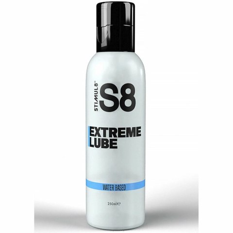 S8 Extreme Lube 250 ml - wodny żel intymny z Laureth-9, długotrwały STIMUL8