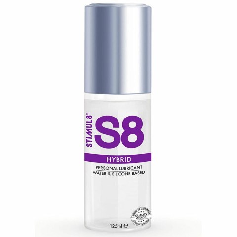 S8 Hybrydowy Lubrykant Premium 125 ml - Formuła Bezzapachowa, Bez Parabenow STIMUL8